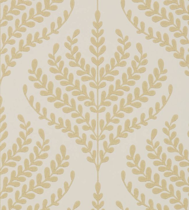 Paisley Fern Room Wallpaper - Sand