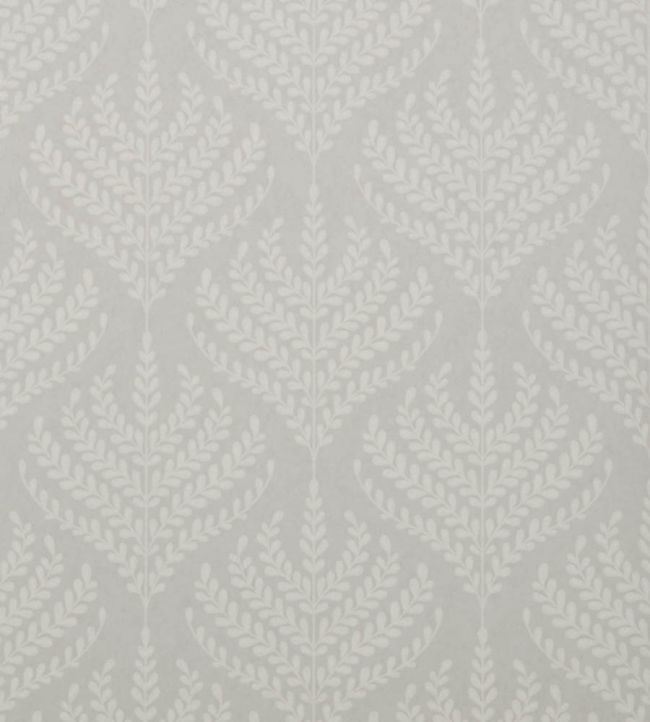 Paisley Fern Wallpaper - Gray