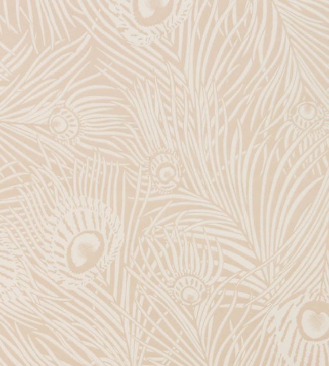 Hera Plume Room Wallpaper - Pink