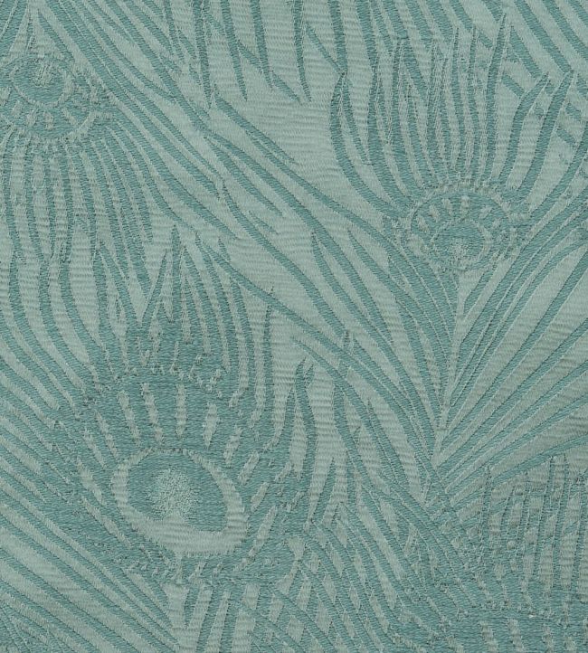 Hera Plume in Dyed Jacquard Fabric - Teal 