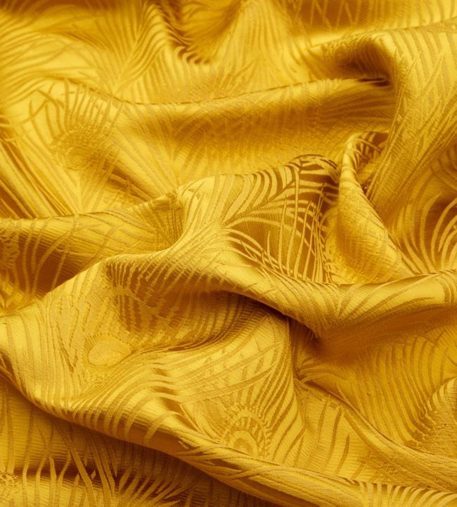 Hera Plume in Dyed Jacquard Room Fabric - Yellow