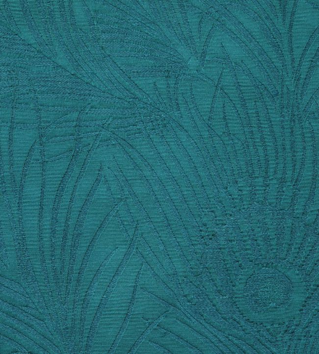 Hera Plume in Dyed Jacquard Fabric - Teal