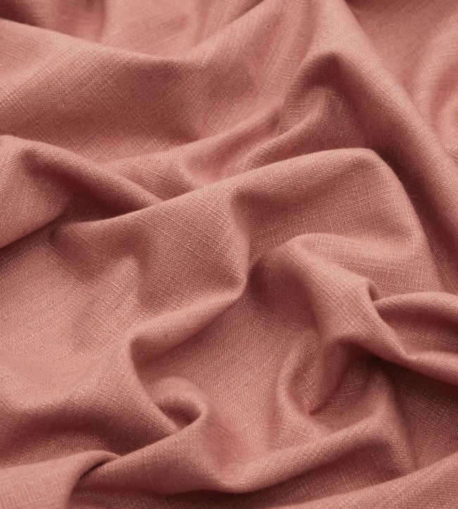 Lustre Linen Plain Room Fabric - Pink