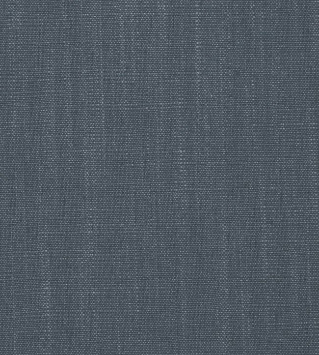 Lustre Linen Plain Fabric - Blue 