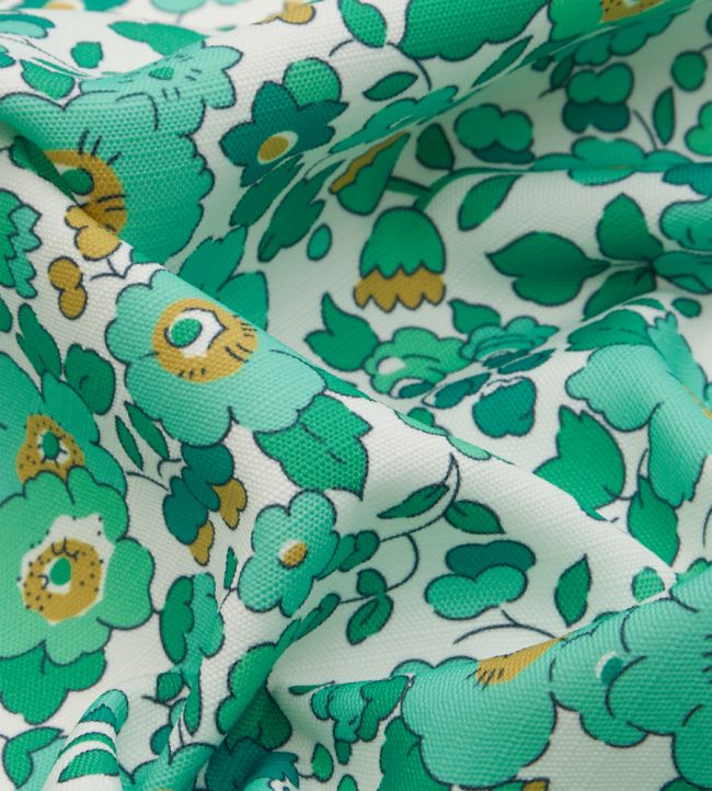 Betsy Flora in Easton Room Fabric - Green