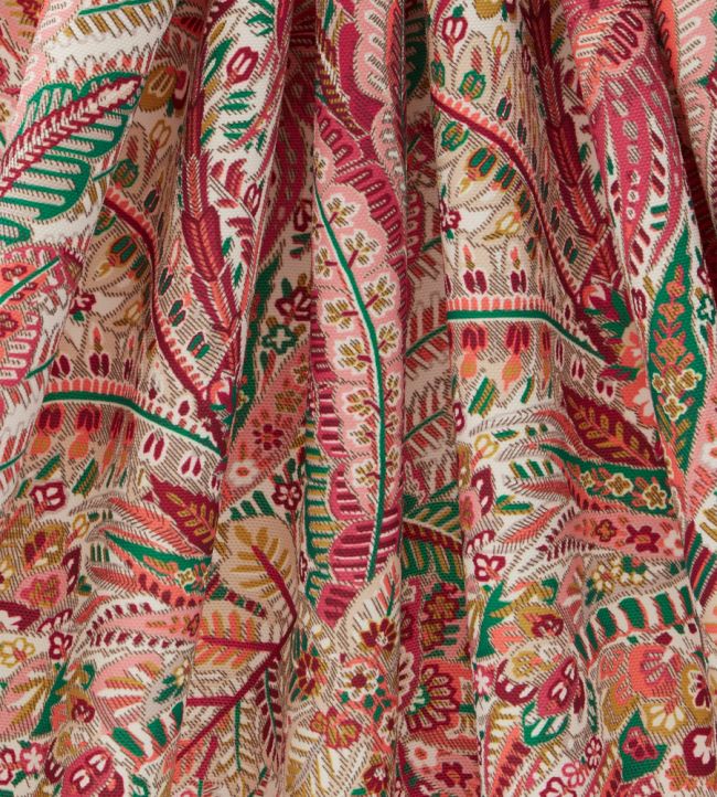 Persian Voyage in Majorelle Room Fabric - Pink