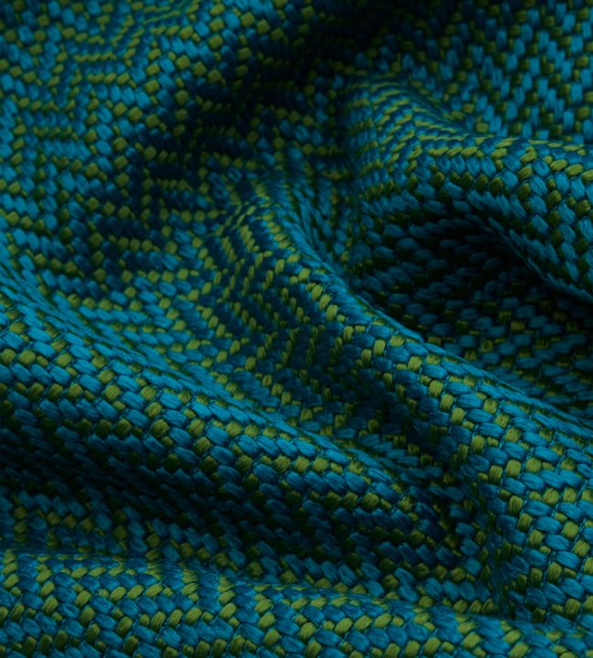 Marquee in Painswick Weave Room Fabric - Green