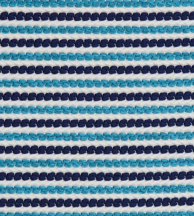 Candy Stripe in Harlow Fabric - Blue 