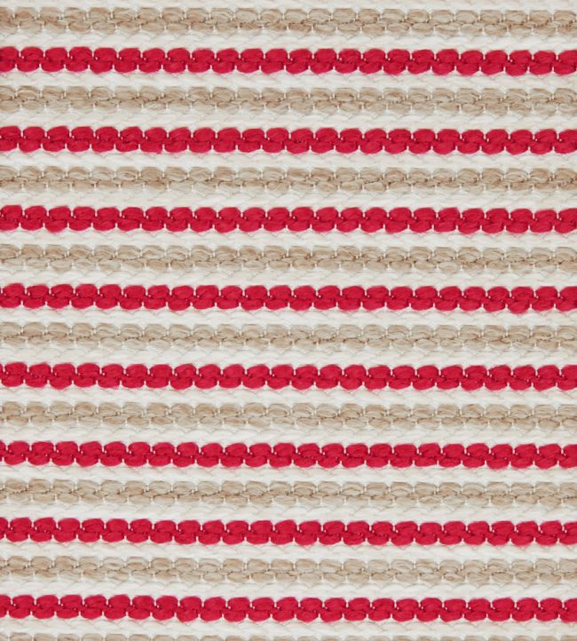 Candy Stripe in Harlow Fabric - Red 