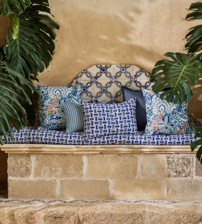 Arbor in Penhurst Room Fabric - Blue