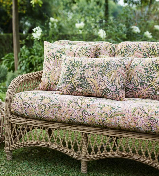 Persian Voyage Jacquard in Gatton Room Fabric - Pink