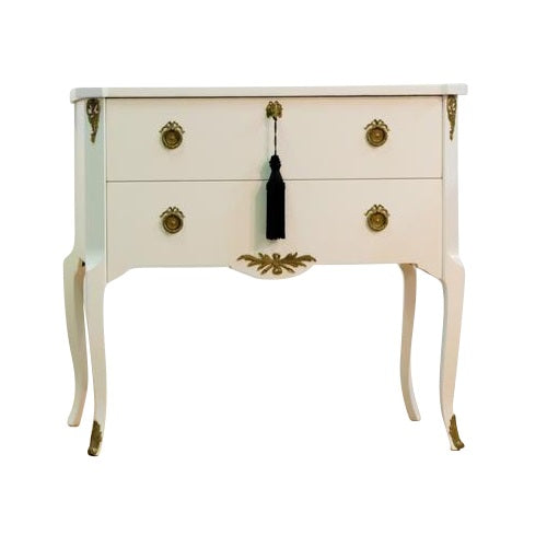 (745) Classic Gustavian Louis XV Style Chest (Single)