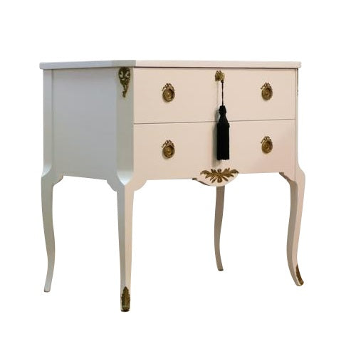 (745) Classic Gustavian Louis XV Style Chest (Single)