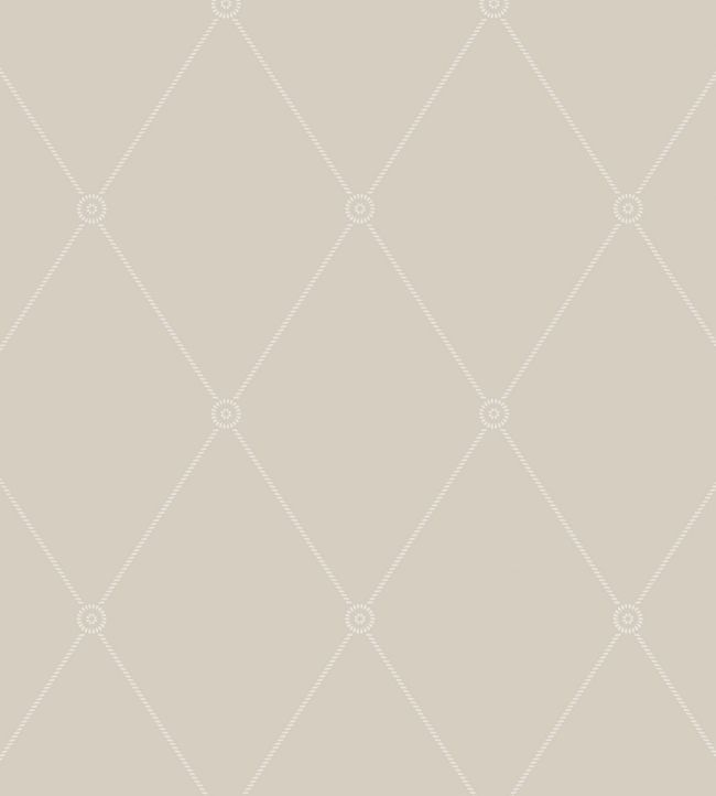 Large Georgian Rope Trellis Wallpaper - Pink - Cole & Son