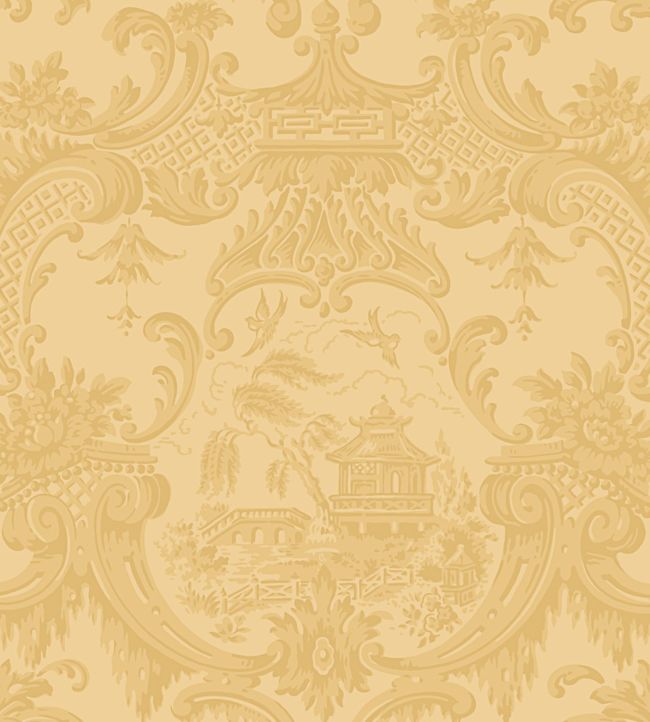 Chippendale China Wallpaper - Sand