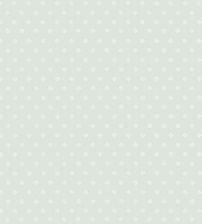 Victorian Star Wallpaper - Blue 