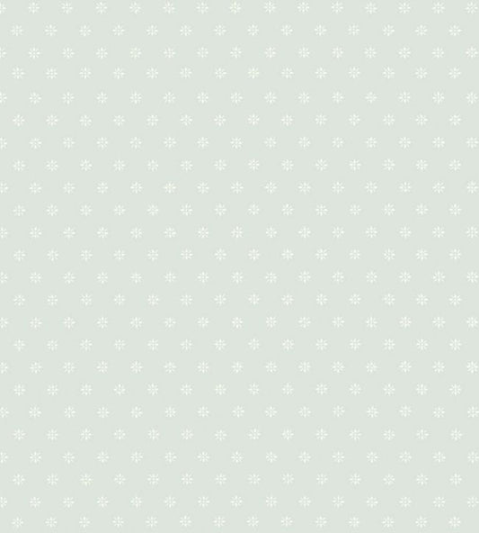 Victorian Star Wallpaper - Silver - Cole & Son