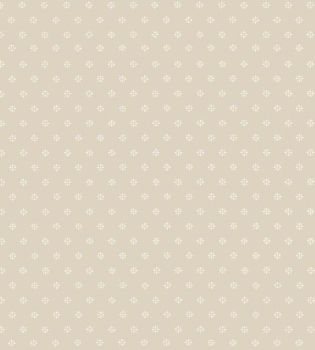 Victorian Star Wallpaper - Cream 