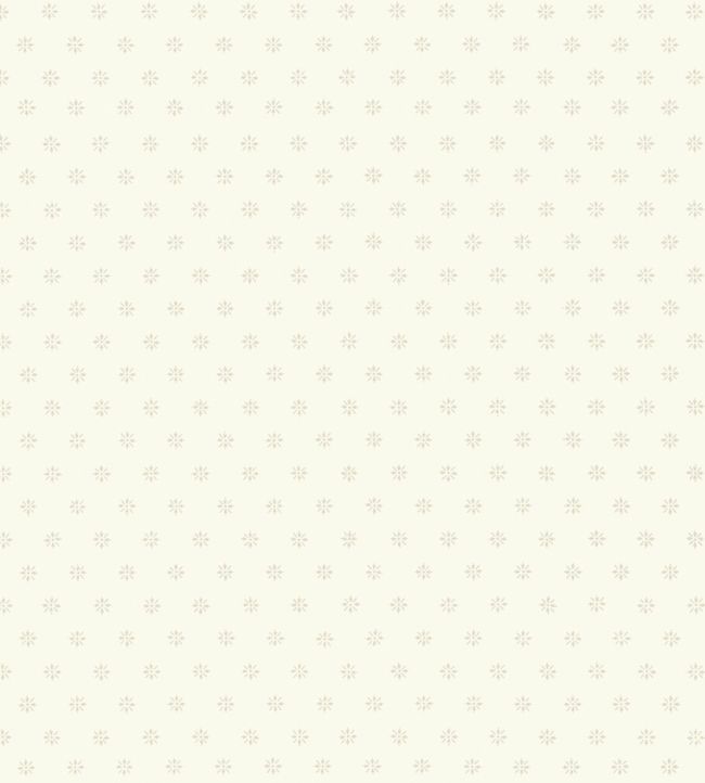 Victorian Star Wallpaper - White
