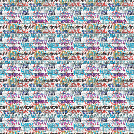 Graffiti Wallpaper - Multicolor