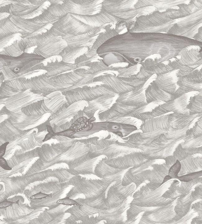 Melville Wallpaper - Gray 
