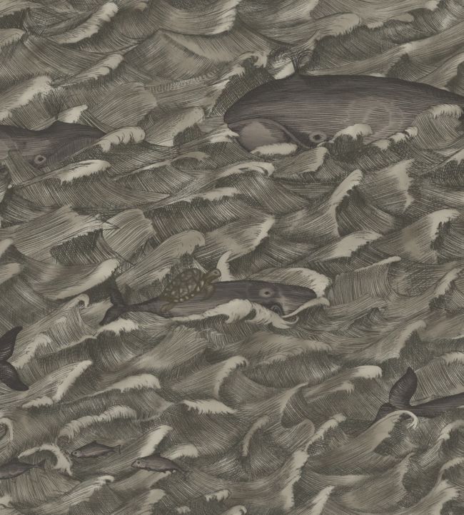 Melville Wallpaper - Black