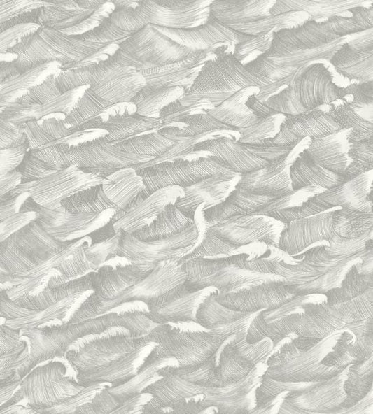 Columbus Wallpaper - Gray - Cole & Son