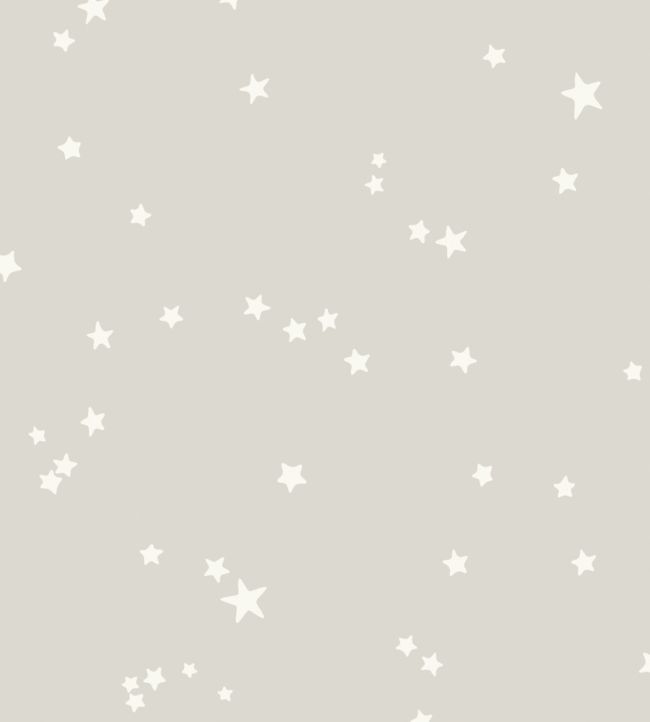 Stars Wallpaper - White - Cole & Son