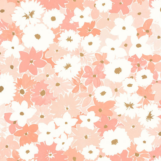 Flora Wallpaper - Pink