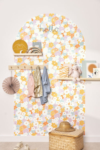Flora Room Wallpaper - Multicolor
