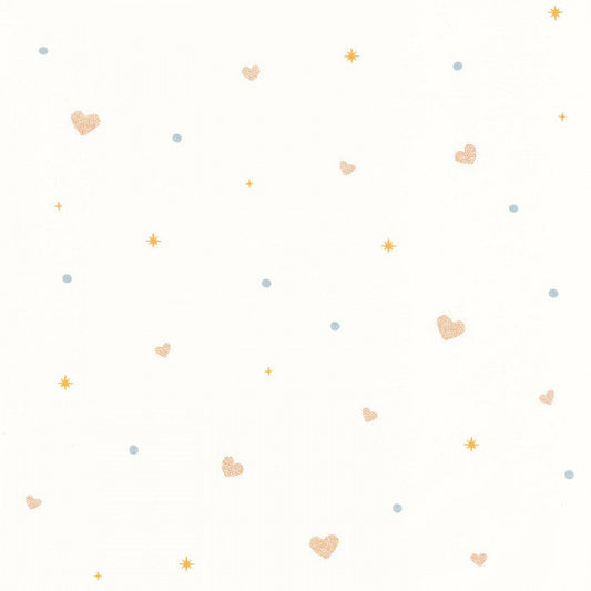 Estelle Wallpaper - White