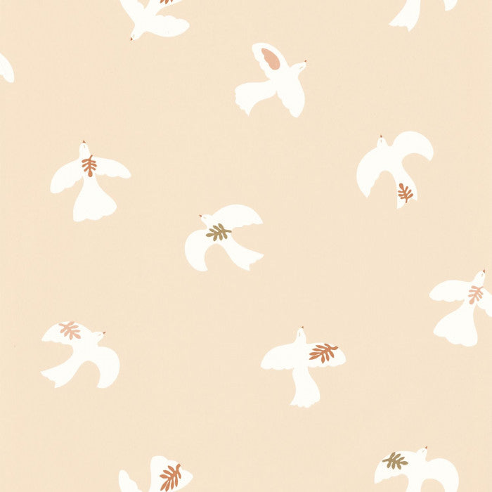 Colombe Wallpaper  - Pink