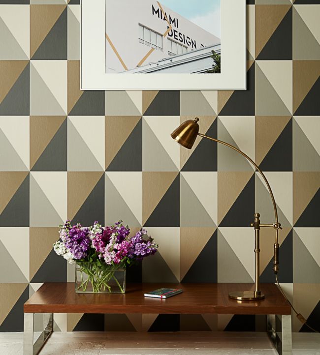 Apex Grand Room Wallpaper - Gray
