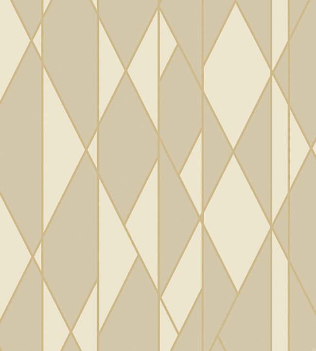 Oblique Wallpaper - Cream  - Cole & Son