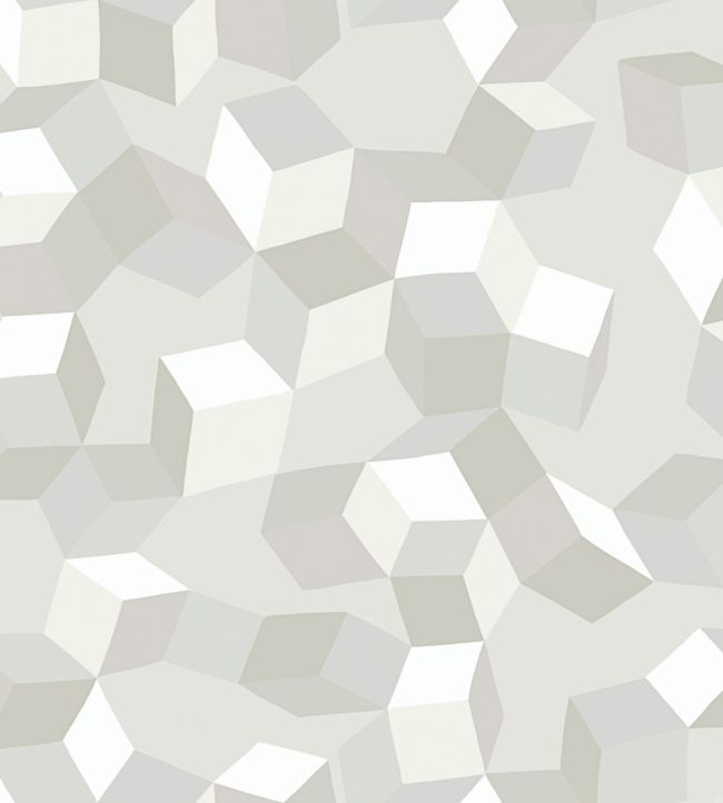 Puzzle Wallpaper - White  - Cole & Son