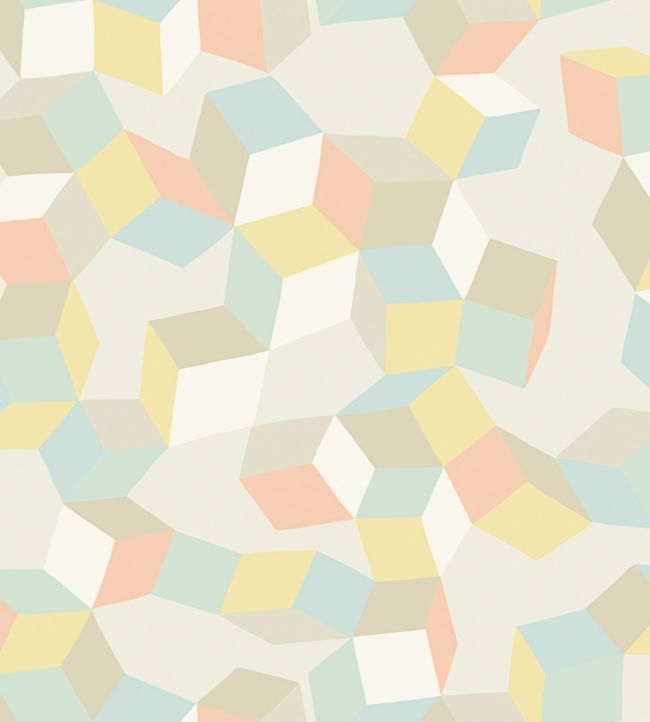 Puzzle Wallpaper - Multicolor 