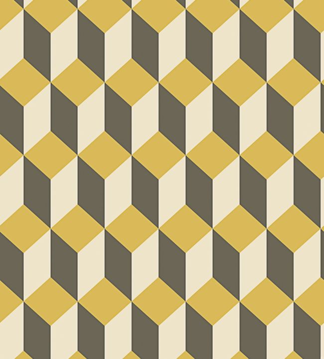 Delano Wallpaper - Yellow - Cole & Son