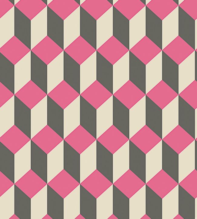 Delano Wallpaper - Pink - Cole & Son