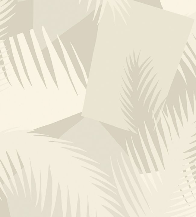 Deco Palm Wallpaper - Cream - Cole & Son