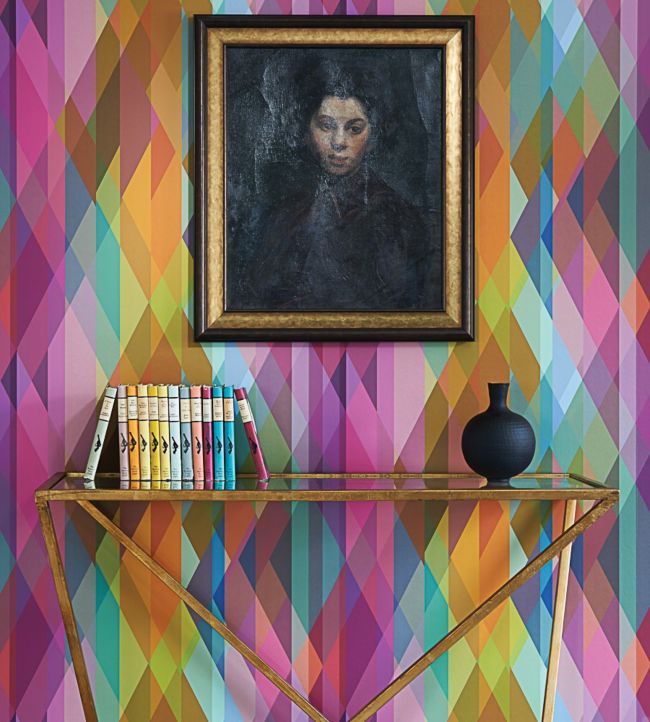 Prism Room Wallpaper - Multicolor