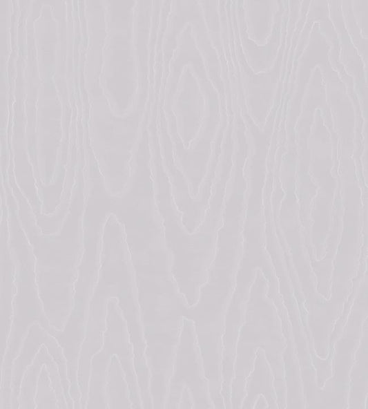 Watered Silk Wallpaper - Silver - Cole & Son