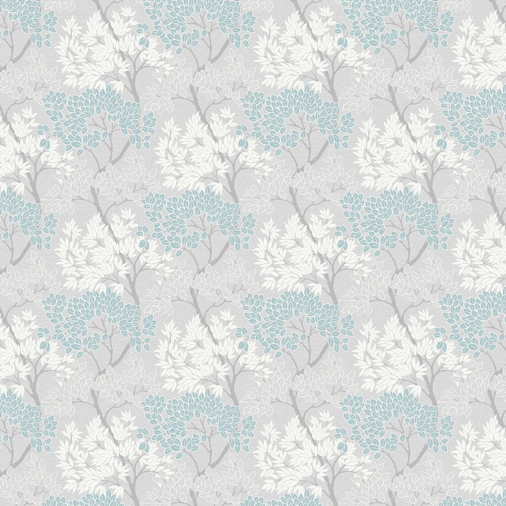 Lykke Tree Wallpaper - Blue