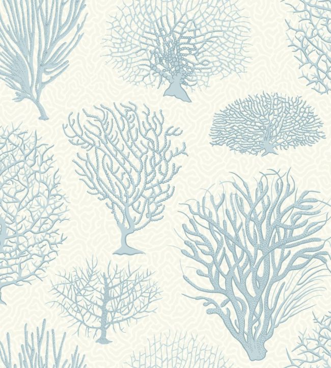 Seafern Wallpaper - Blue 