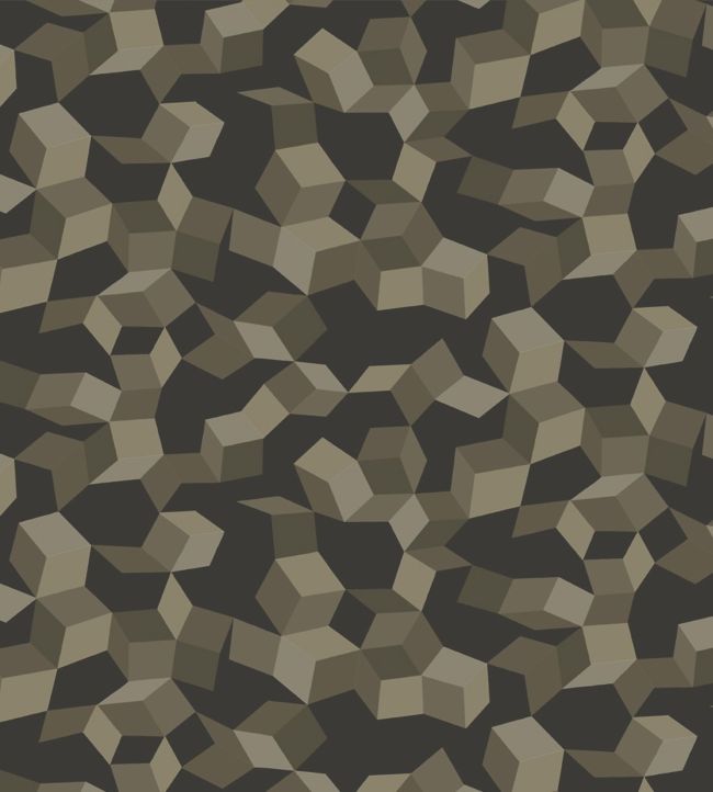 Ingot Wallpaper - Black - Cole & Son