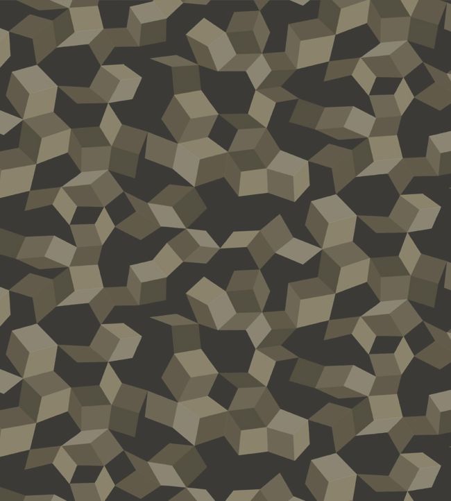 Ingot Wallpaper - Black - Cole & Son