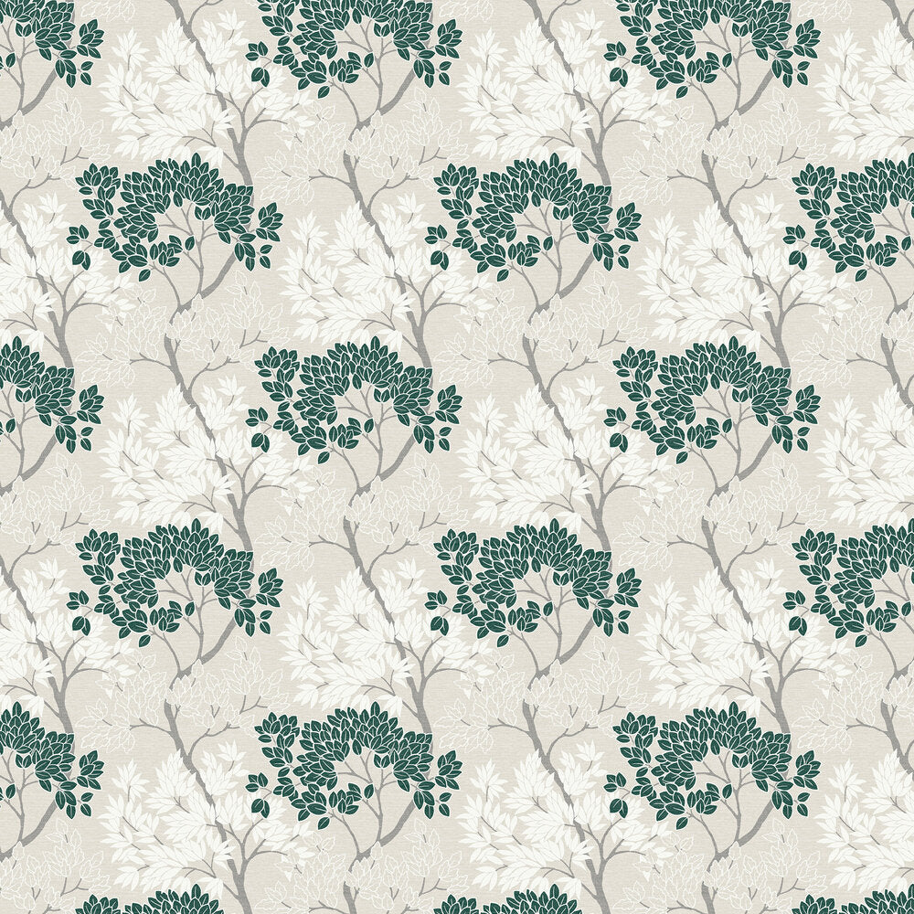 Lykke Tree Wallpaper - Green