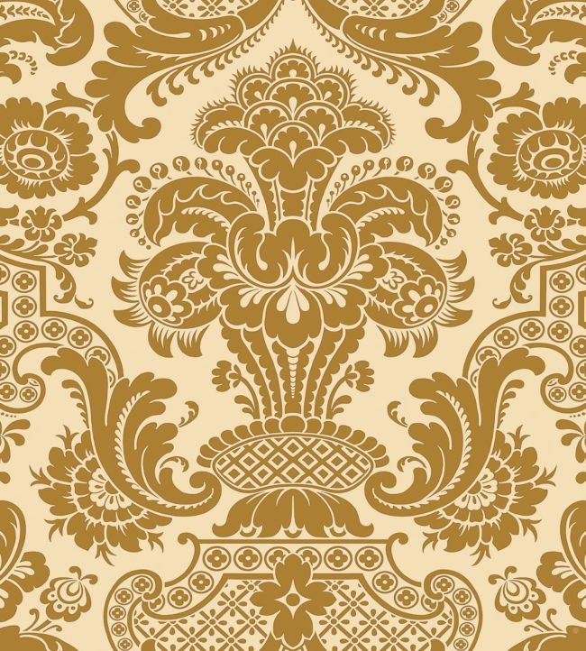 Carmen Wallpaper - Gold - Cole & Son