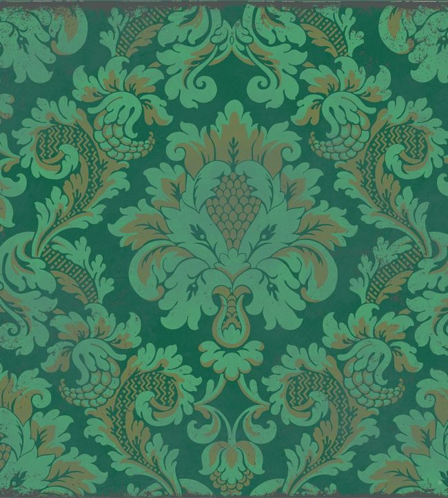 Stravinsky Wallpaper - Green - Cole & Son