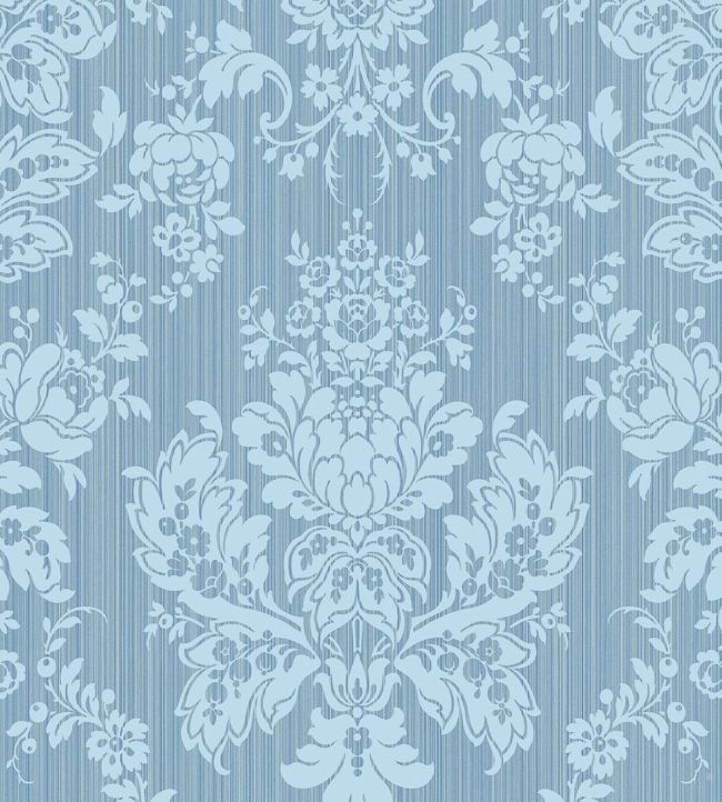 Giselle Wallpaper - Blue - Cole & Son