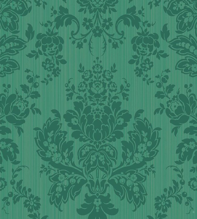 Giselle Wallpaper - Green - Cole & Son